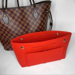 Neverfull MM Red Purse Organizer / Insert